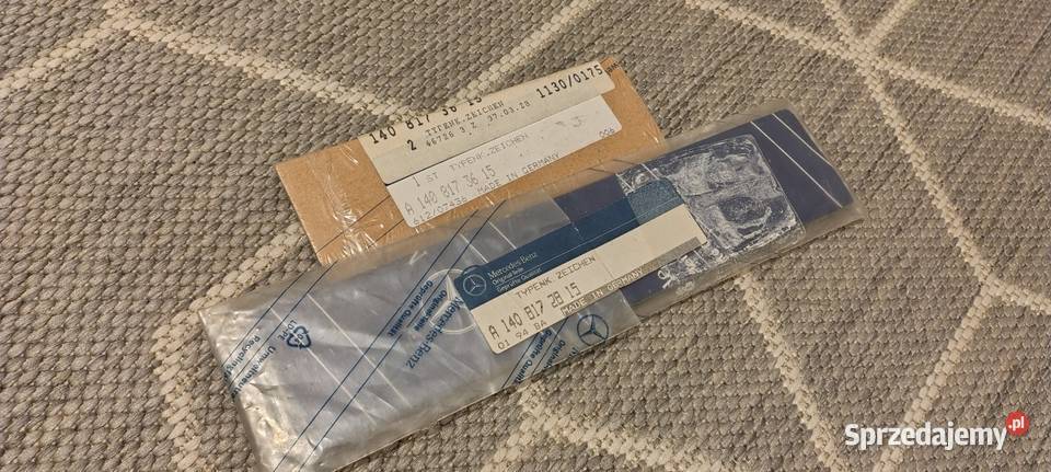 MERCEDES 600S SEC V12 W140 COUPE S600 600 NOWE