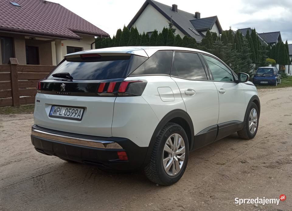 Peugeot 3008 16HDI Automat Bezwypadkowy Rok produkcji 2017 Płock sprzedam
