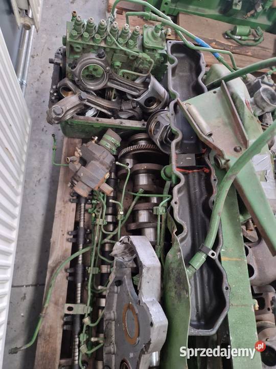 John Deere 6078 części silnika Kombajnu 2058 Rakoniewice sprzedam