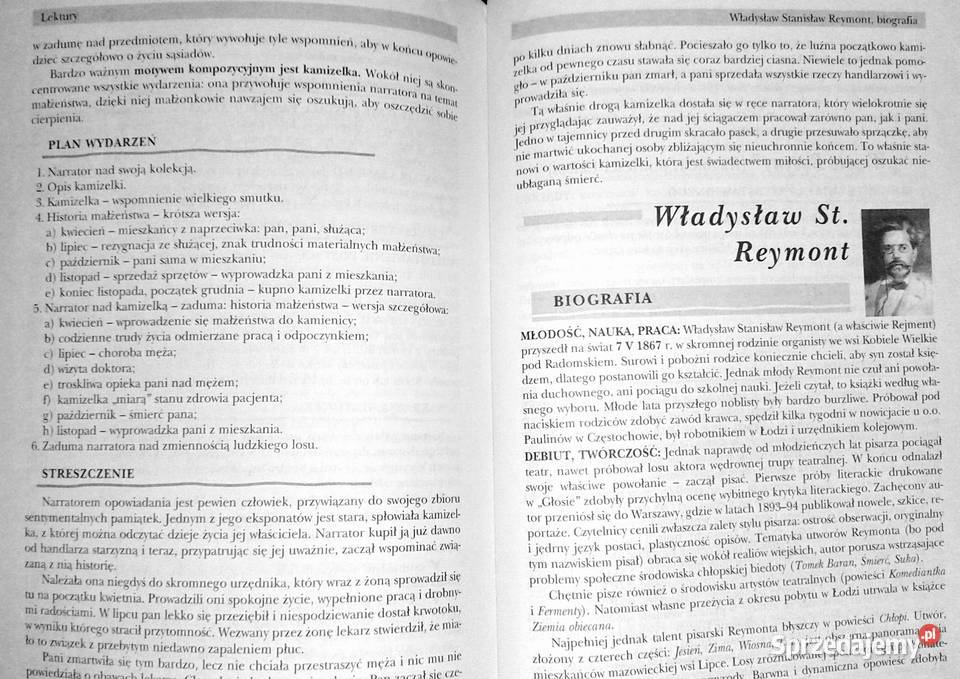 Powtórka z literatury kl 1 Barbara Włodarczyk Chełm