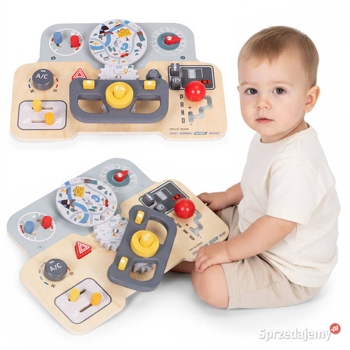 Drewniana tablica manipulacyjna sensoryczna Smogorzów sprzedam