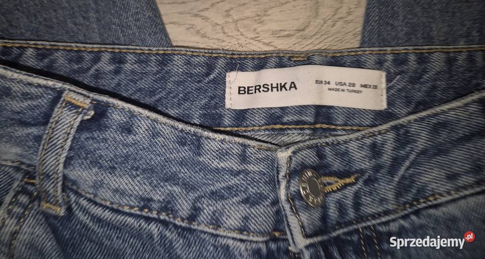 Spodnie jeansowe chłopiec Baggy Bershka 34XS Łódź