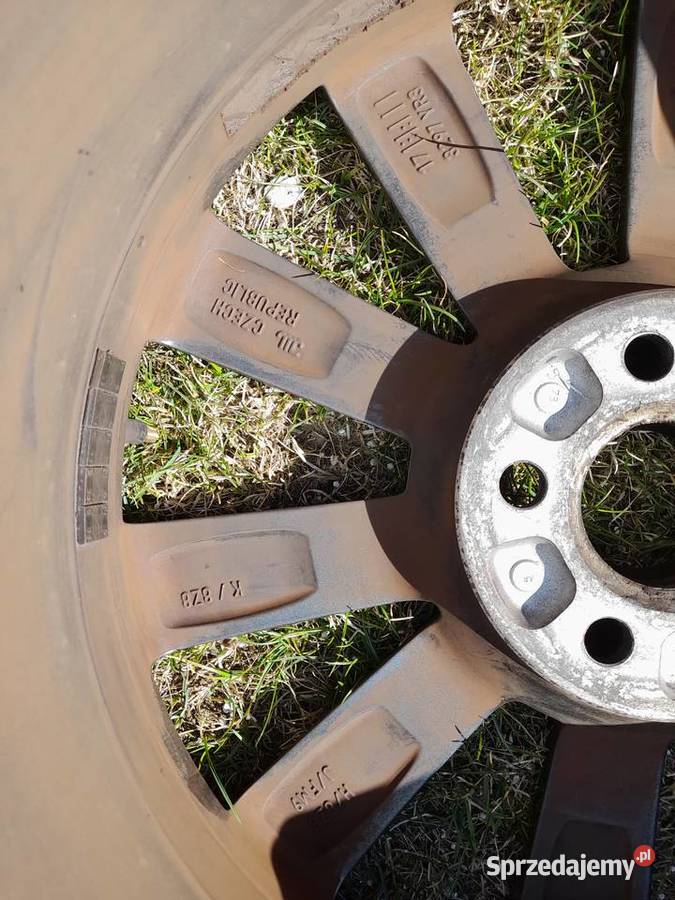 Felga aluminiowa skoda 17 Rapid Bydgoszcz