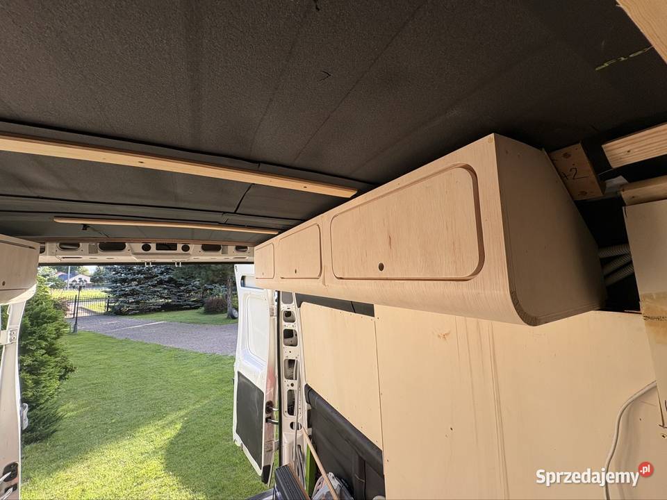 Szafka wisząca Kamper Van Fiat Ducato L3H2 Organizery i siatki Piła