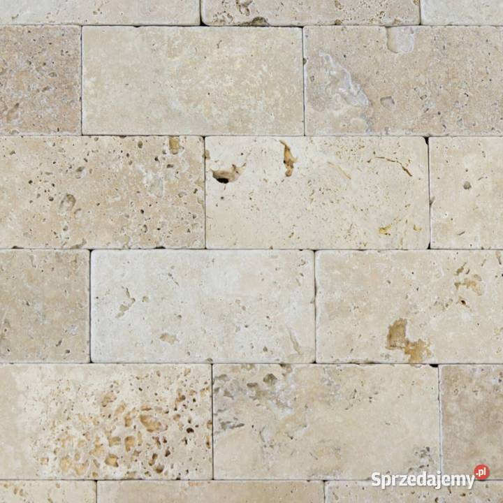 Płytki Trawertyn Classic bębnowany 15x75x1 Gdynia