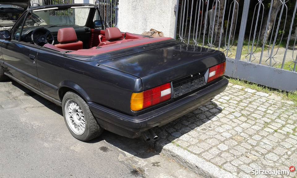 BMW Cabrio E30 20 Technicznie Idealny R6 TANIO wspomaganie kierownicy Wrocław