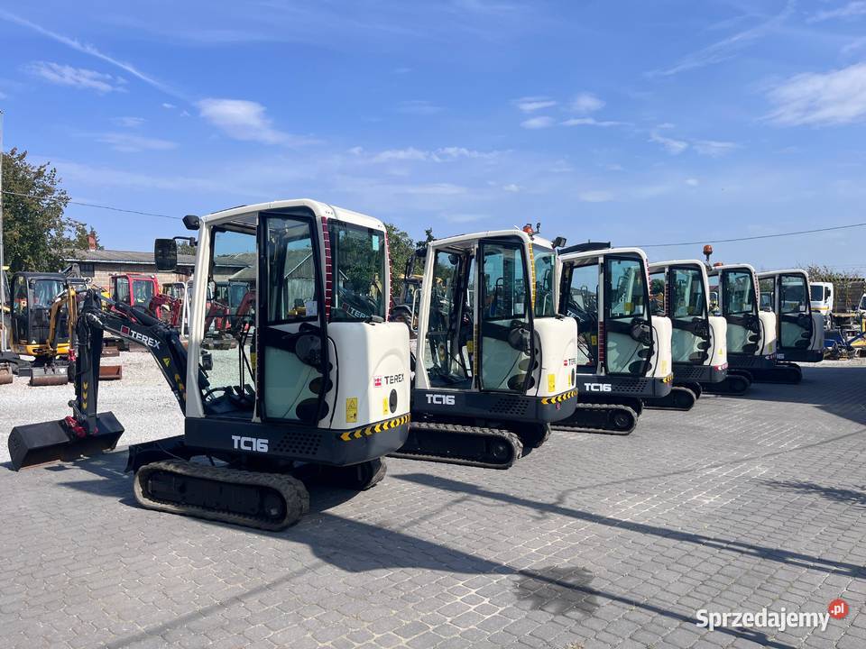 Mini koparka TEREX TC16 z 2015r 1800 rozsuwana 6