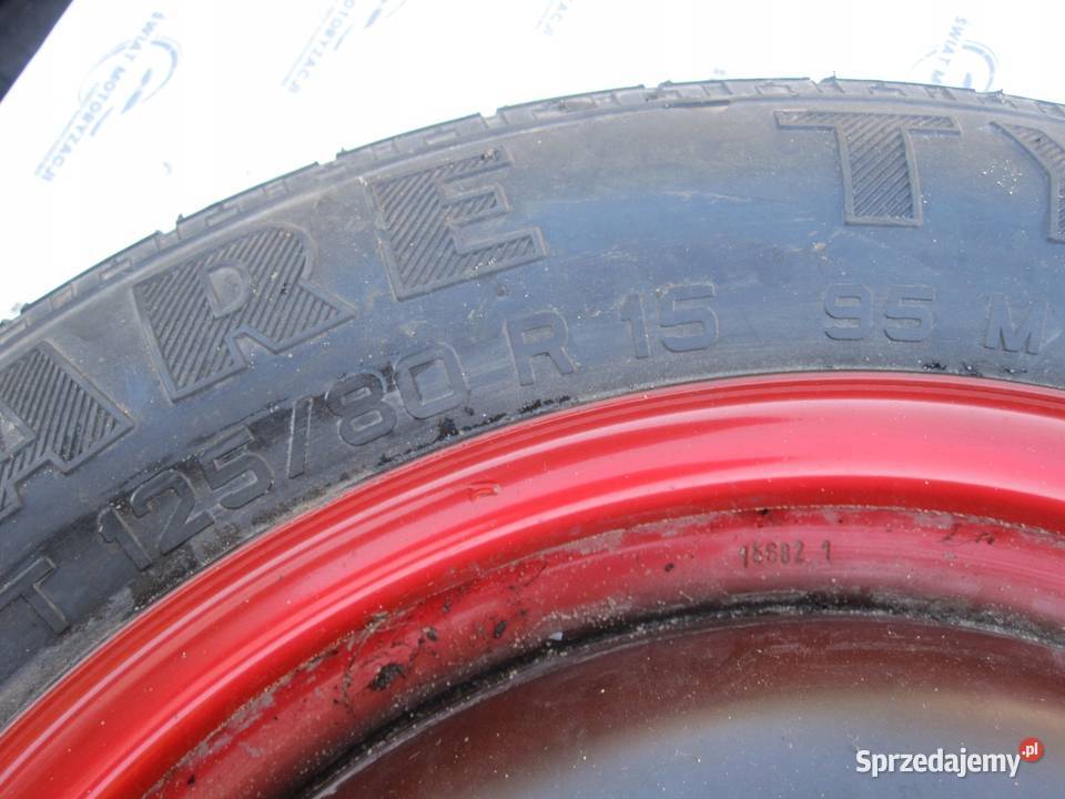 FORD FOCUS MK1 koło dojazdowe 1258015 95M 4x108 Koła dojazdowe Kielce sprzedam