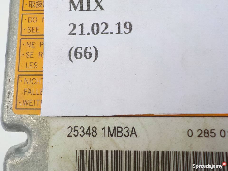 SENSOR MODUŁ AIRBAG INFINITI Q70 Q70H osobowe Nowy Tomyśl sprzedam