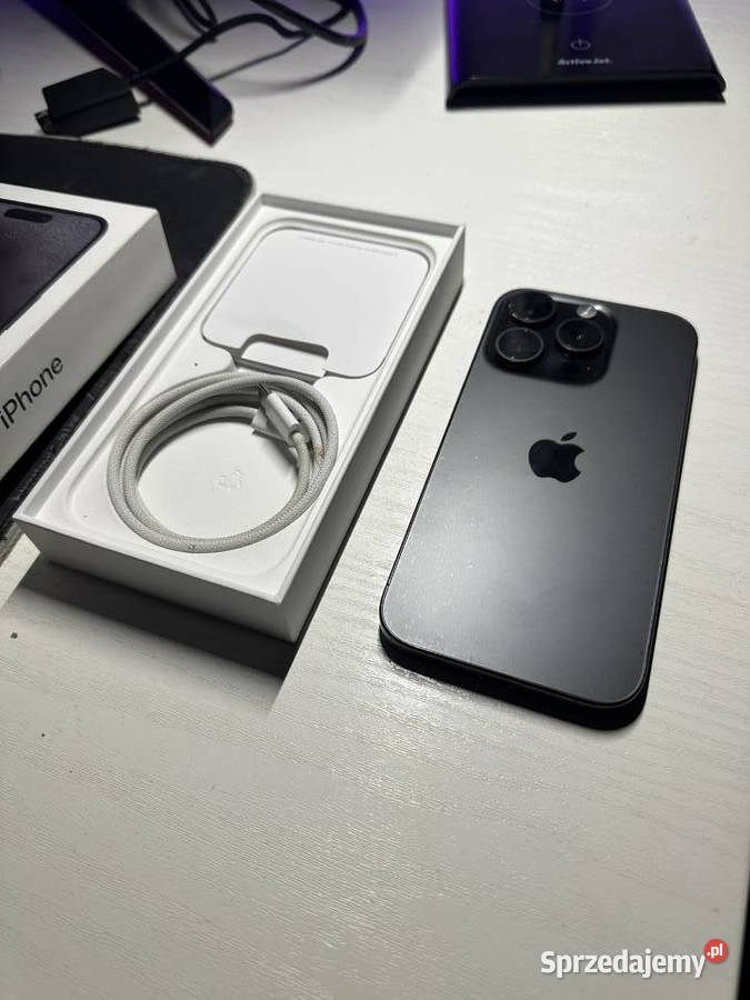 iPhone 15 PRO 128GB kolor grafitowy 89 kondycji Nowa Sarzyna