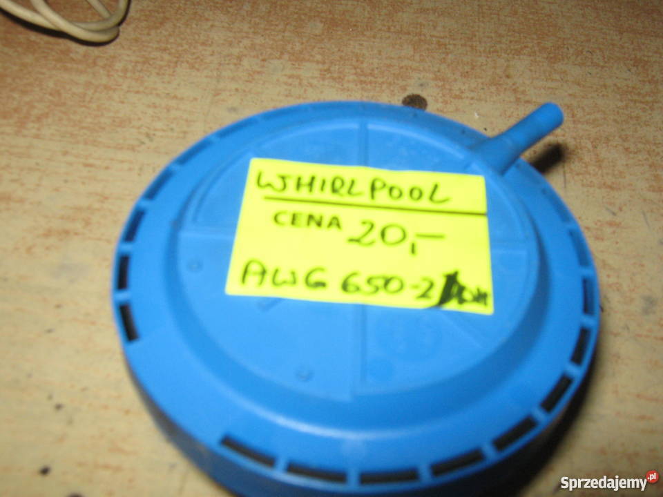 Hydrostat whirlpool AWG 6502WH wolnostojące