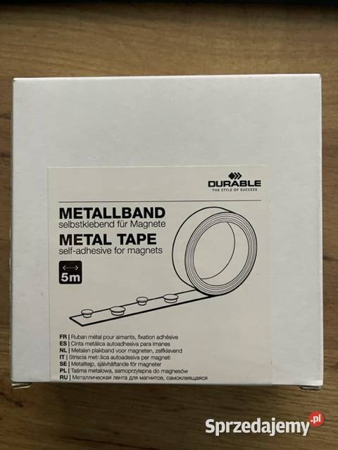 Taśma Magnetyczna biala Durable 471502 Rydułtowy