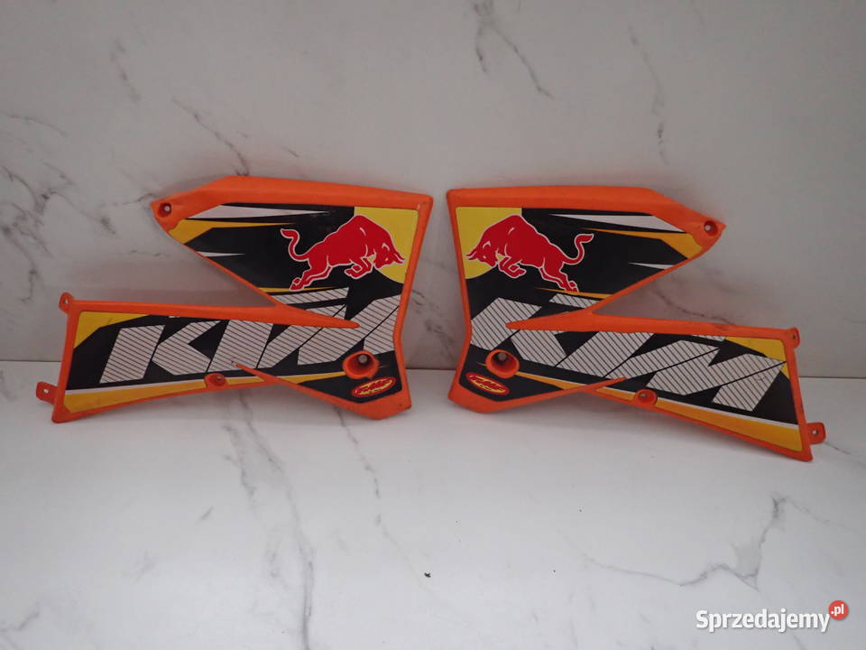 Dwie Osłony Owiewki Zbiornika Okleina KTM Exc Sx lubuskie Strzelce Krajeńskie