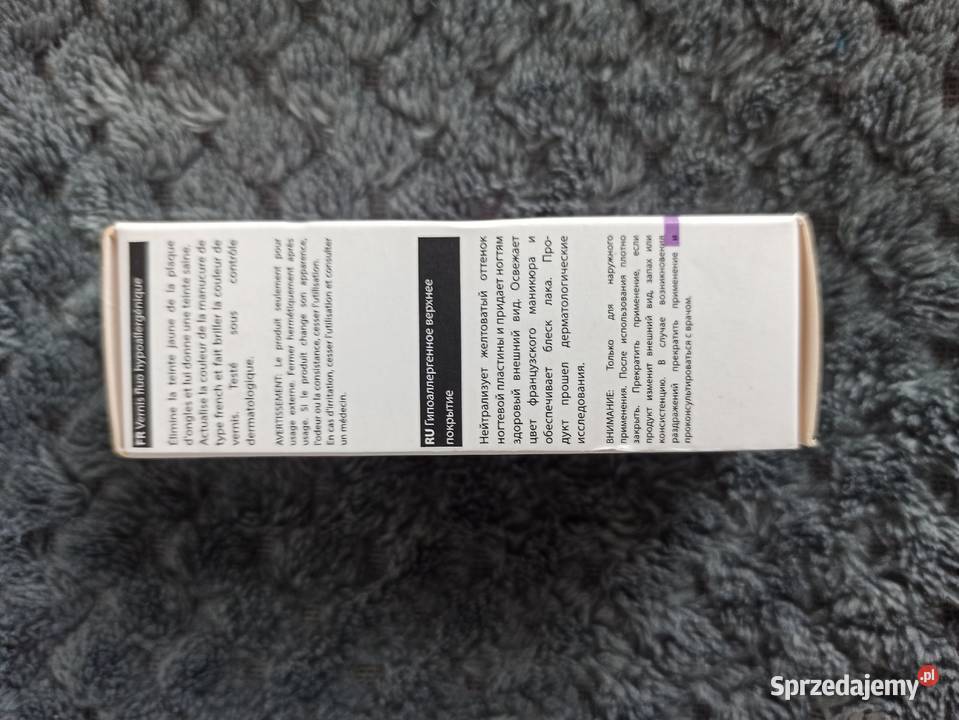 Nowy Bell Hypoallergenic lakier nawierzchniowy Zdrowie i Uroda