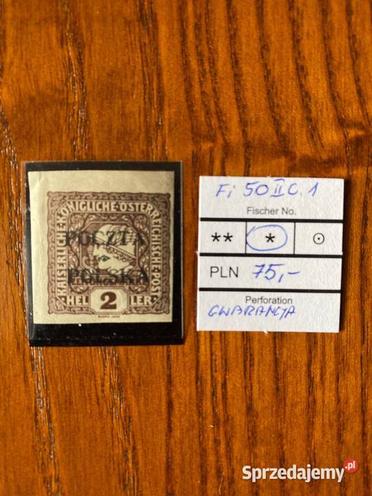 Znaczek Fi 51 Filatelistyka Bielsko-Biała