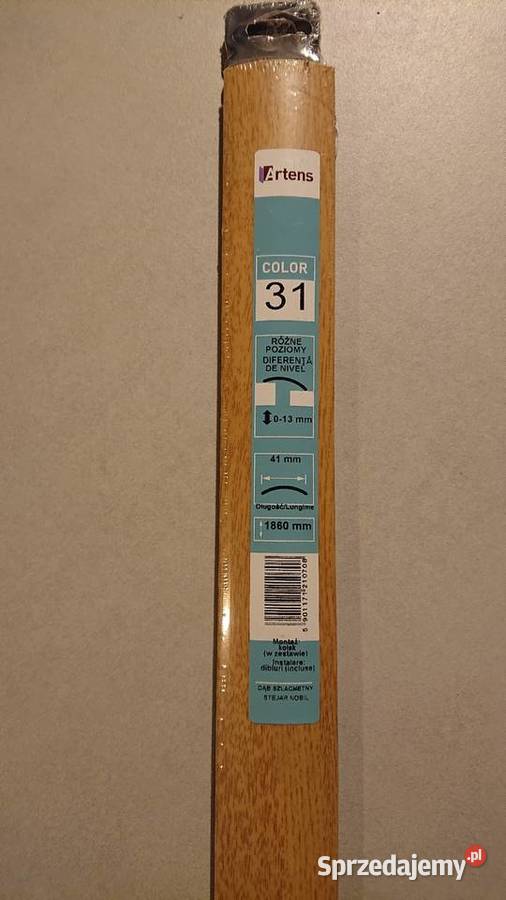 Artens listwaprofil podłogowy 41 x 1860 mm Dąb Warszawa