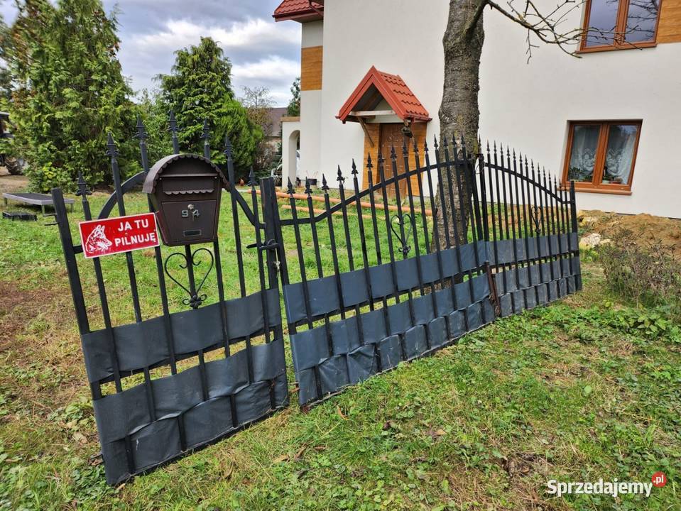 Brama 4 m furtka 1 m kompet ogrodzenie Pozostałe Bychawa
