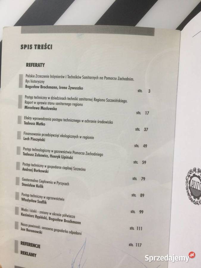 3649 Polskie Zrzeszenie Inż I TechSanitarnych Szczecin sprzedam