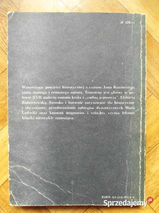 Romans królewski W Rymkiewicz Rok wydania 1983 Głuchołazy