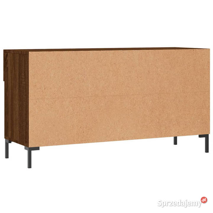 Ławka z miejscem na buty brązowy dąb 102x35x55 Warszawa