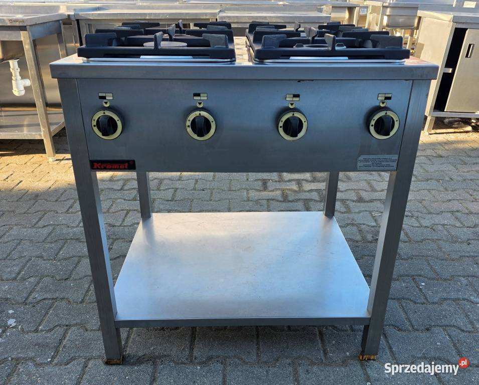 Kuchnia Gazowa 4 Palnikowa KROMET 24 kW M1348 N Gastronomia Nowe Skalmierzyce