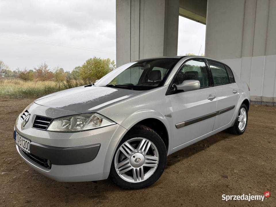 Renault Megane 16 Benzyna AUTOMAT 2005r NISKI Rok produkcji 2005 Dębica sprzedam
