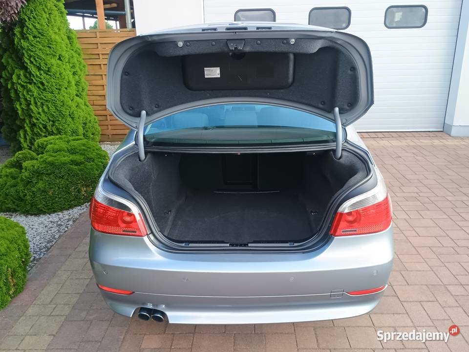 BMW 520i E60 22i 170 6biegów Nawigacja Tempomat poduszka powietrzna Witkowo