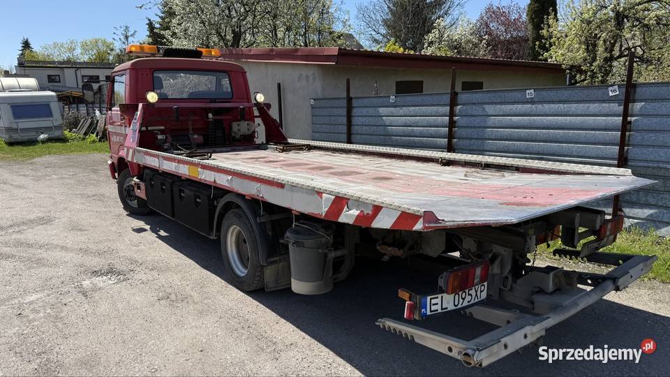 VW L80 43TD Platforma Widelec TISCHER Pomoc