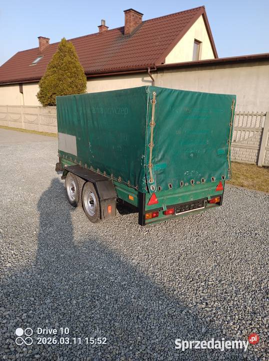 Przyczepka lekka dwuosiowa