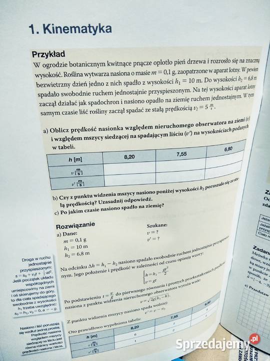 Zrozumieć fizykę 1 Nowa Era ćwiczenia szkolne Warszawa