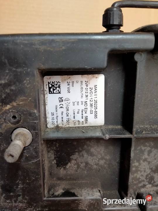 LAMPA TYŁ LED MAN TGX TGS TG3 81252256585 Kargowa