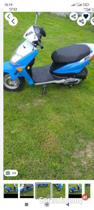 Sprzedam skuter 4t gy 6 zipp otis opłacony z Motocykle, skutery, quady
