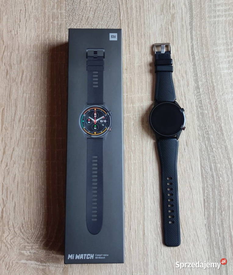 Smartwatch Xiaomi Mi Watch 46mm black małopolskie Nowy Sącz sprzedam