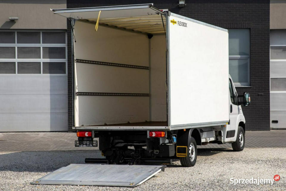 Fiat Ducato 160 Power KONTENER WINDA Palfinger komputer pokładowy Samochody dostawcze Jarocin sprzedam
