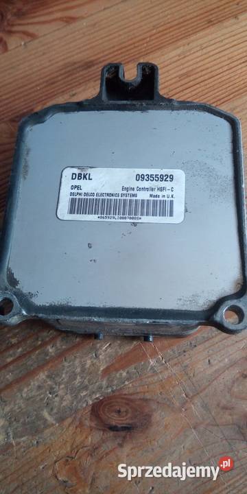 Komputer silnika OPEL ASTRA 2 09355929 Margonin