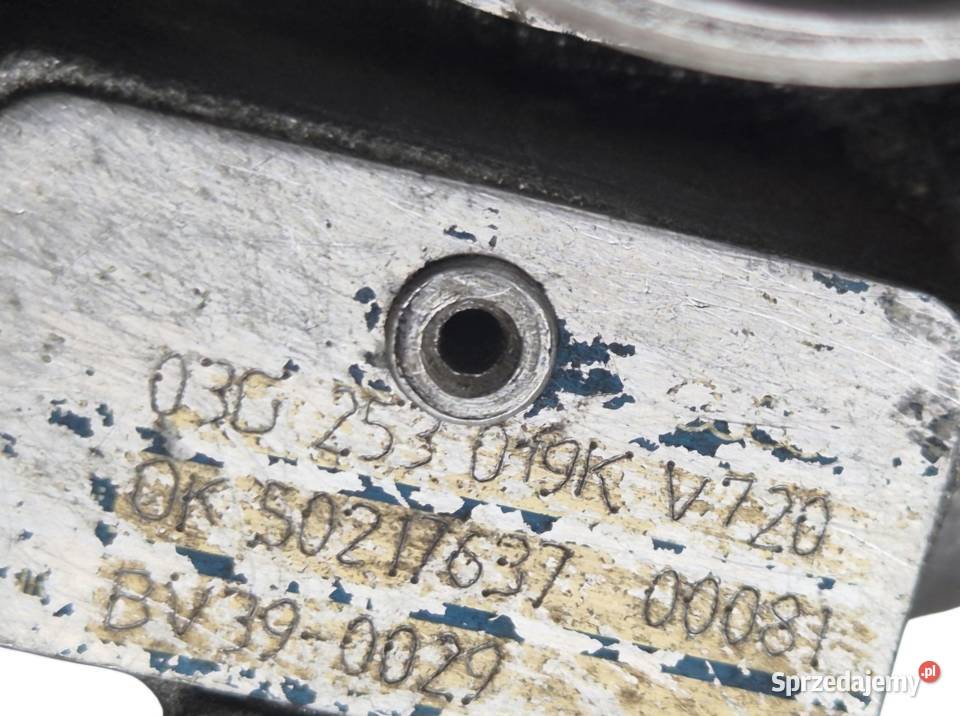 TURBINA TURBOSPRĘŻARKA 19 TDI BLS VW SEAT AUDI