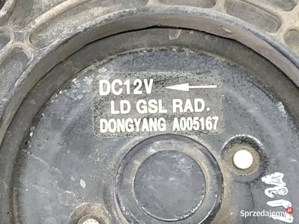 WENTYLATOR CHŁODNICY KIA CERATO I 16 105 0409 osobowe