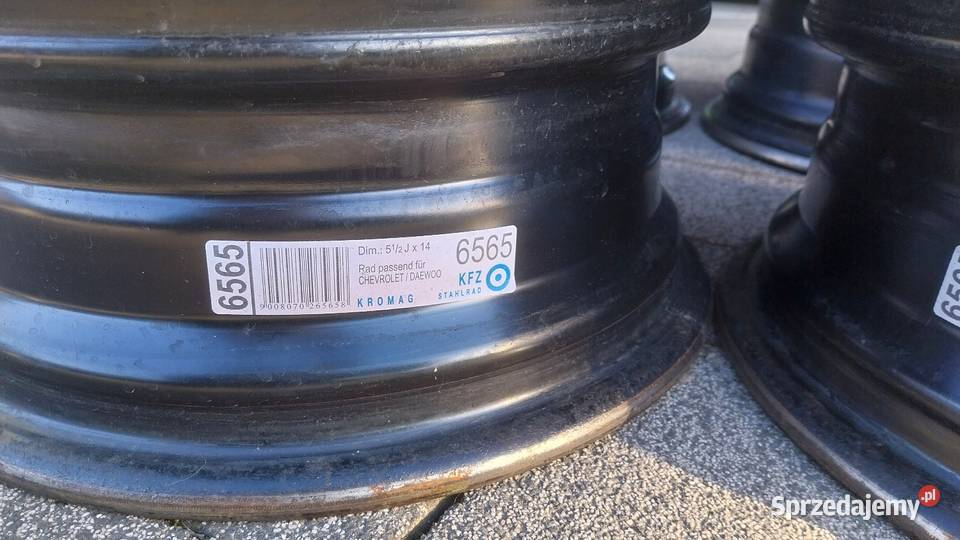 Felgi stalowe Astra Corsa Lanos 14 4x100 śląskie