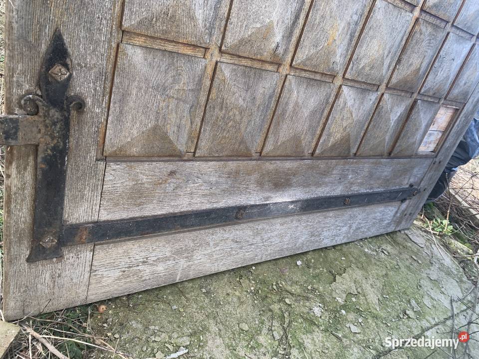 Sprzedam bramę drewnianą solidną mazowieckie