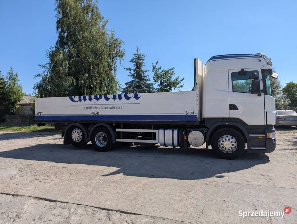 SCANIA R 420 SKRZYNIA dł 775 m TRZECIA OŚ Skrzynie