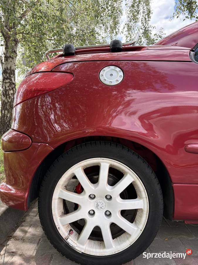 Peugeot 206CC 16 benzyna 2002r car audio lubelskie