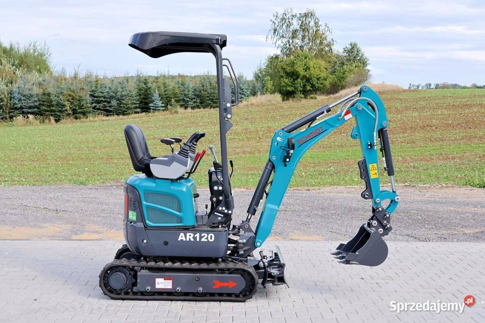 MINI Koparka SCHMIDT AR120 rozsuwane gąsienice 2 nie Piotrków Trybunalski