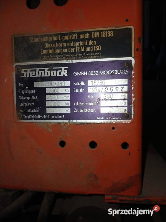 Sprzedam wózek widłowy łódzkie Mniszków