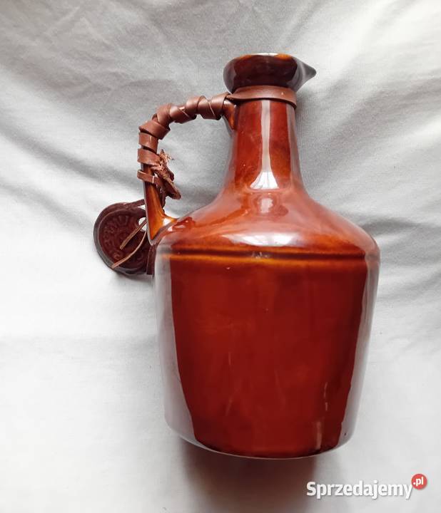 Ceramiczna karafka ZMO Jaroszów PRL Koźminek