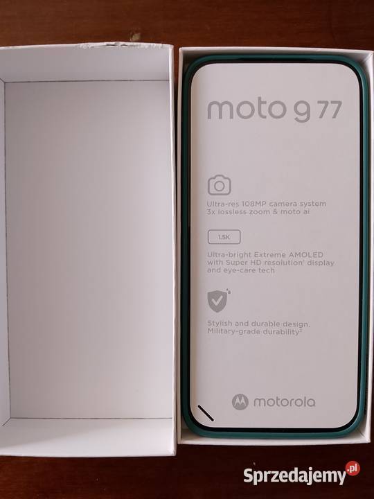 Motorola Moto g 77 nowy Łęczyca