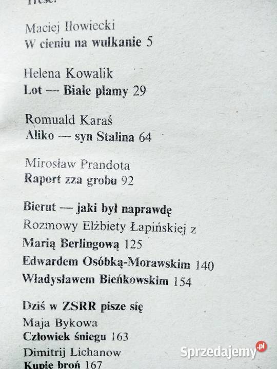 Białe plamy reportaże książki księgarnie szkolne Warszawa