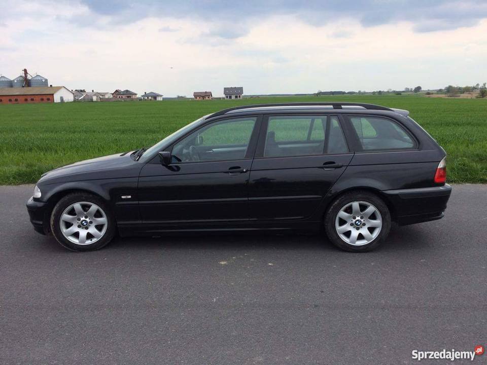 BMW e46 kombi 20d automat aluminiowe felgi wielkopolskie Stęszew