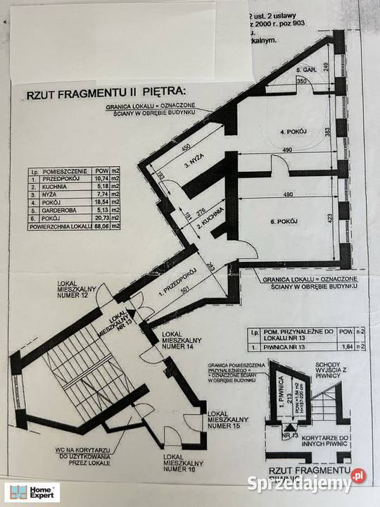2pok 68met Śrutowej PIWNICA Wrocław dolnośląskie