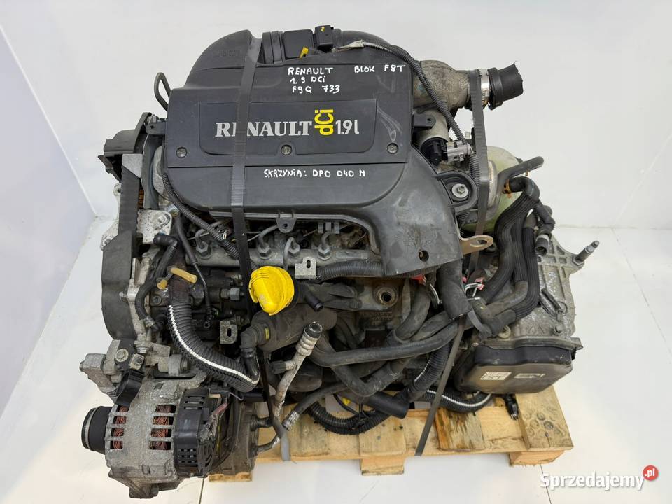 SILNIK F9Q733 Renault Megane I Scenic I 19 DCI Chełm