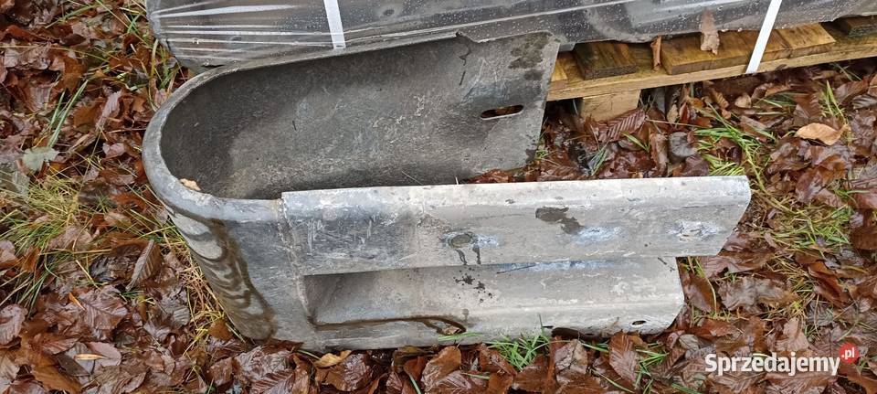 Bariery drogowe zakończenie czołowe barani łeb wielkopolskie Bronisław